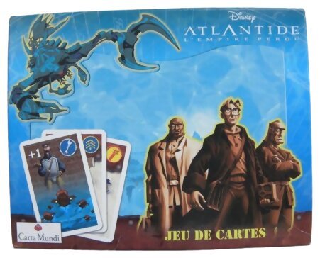 Atlantide l'empire perdu - jeu de cartes
