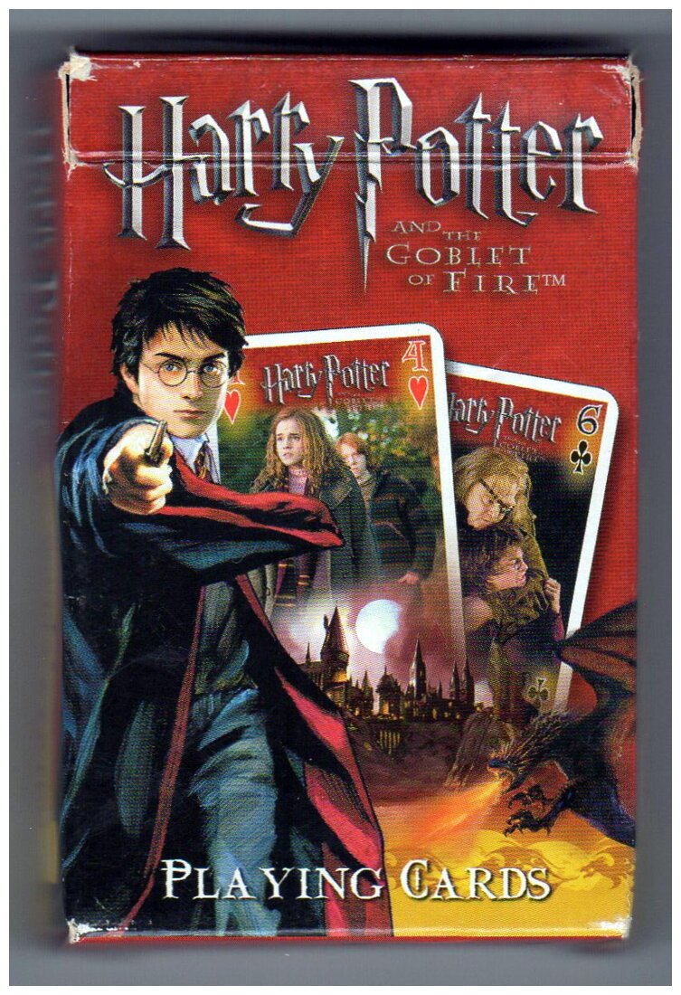 Harry Potter And The Goblet Of Fire Playing Cards