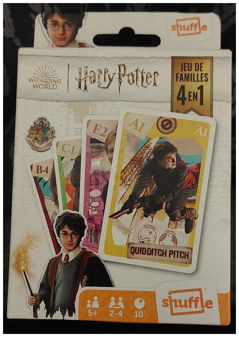Jeu De Familles 4 En 1 Harry Potter