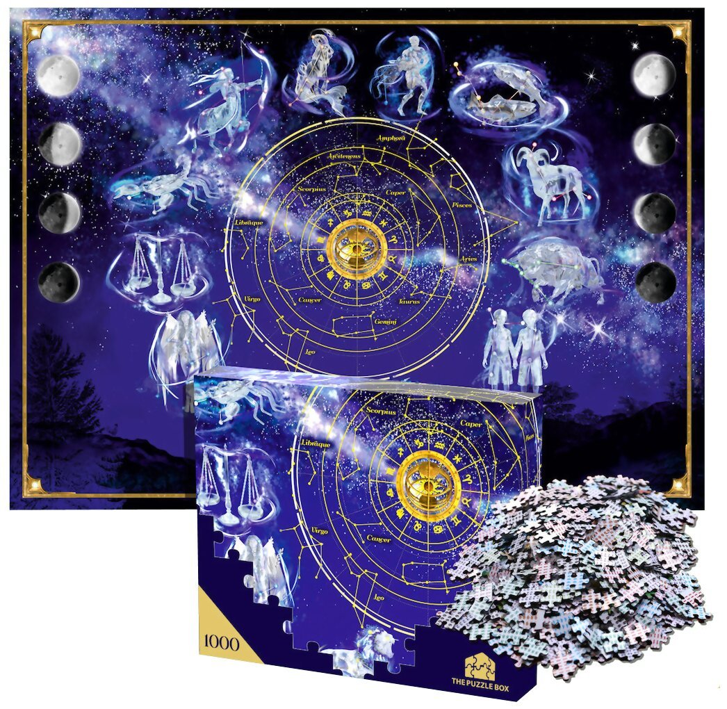 Puzzle - Carte du Zodiaque - 1000 pièces