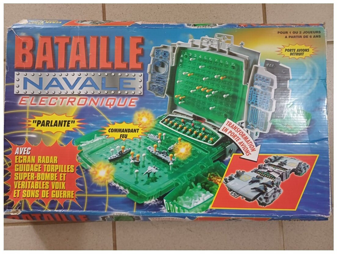 Bataille Navale électronique de luxe