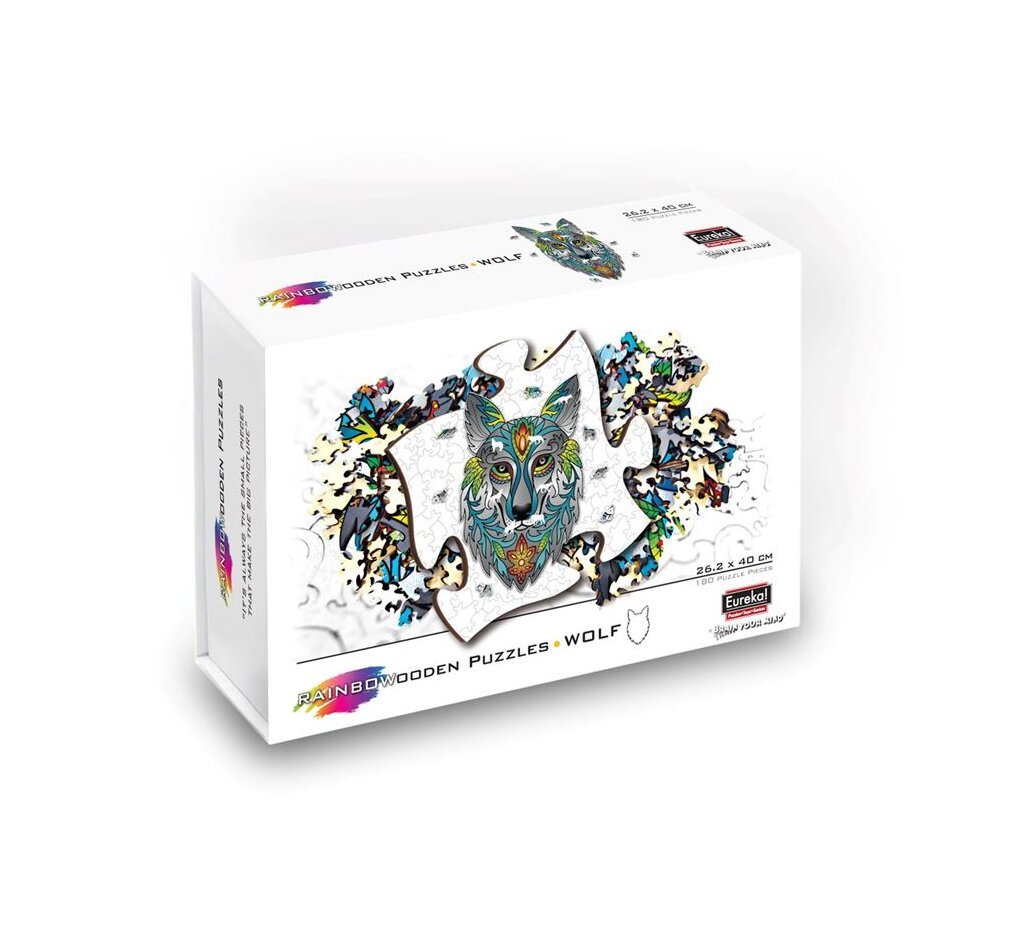 Puzzle Rainbowooden - Loup 180 pièces