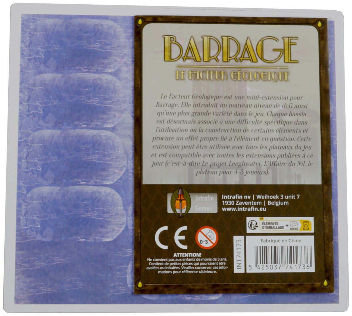 Barrage - Le Facteur Géologique