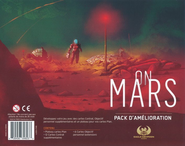 On Mars - Extension "Pack d'Amélioration"