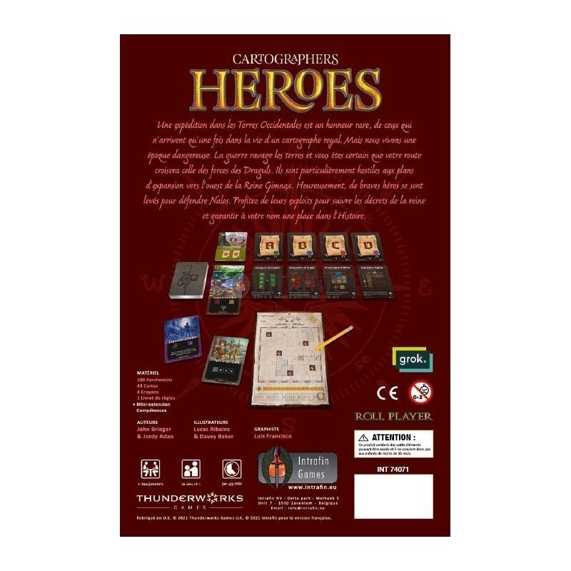 Cartographers - Extension "Heroes"