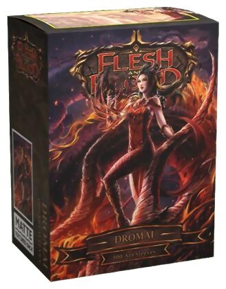 Flesh and Blood TCG - 100 Art Sleeves - Dromai