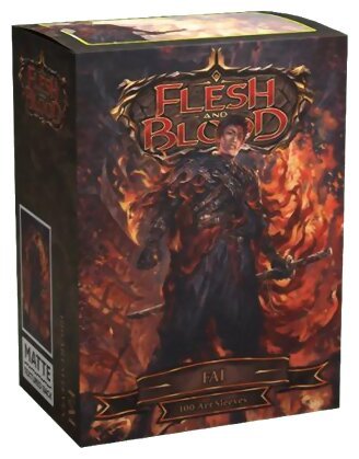 Flesh and Blood TCG - 100 Art Sleeves - Fai