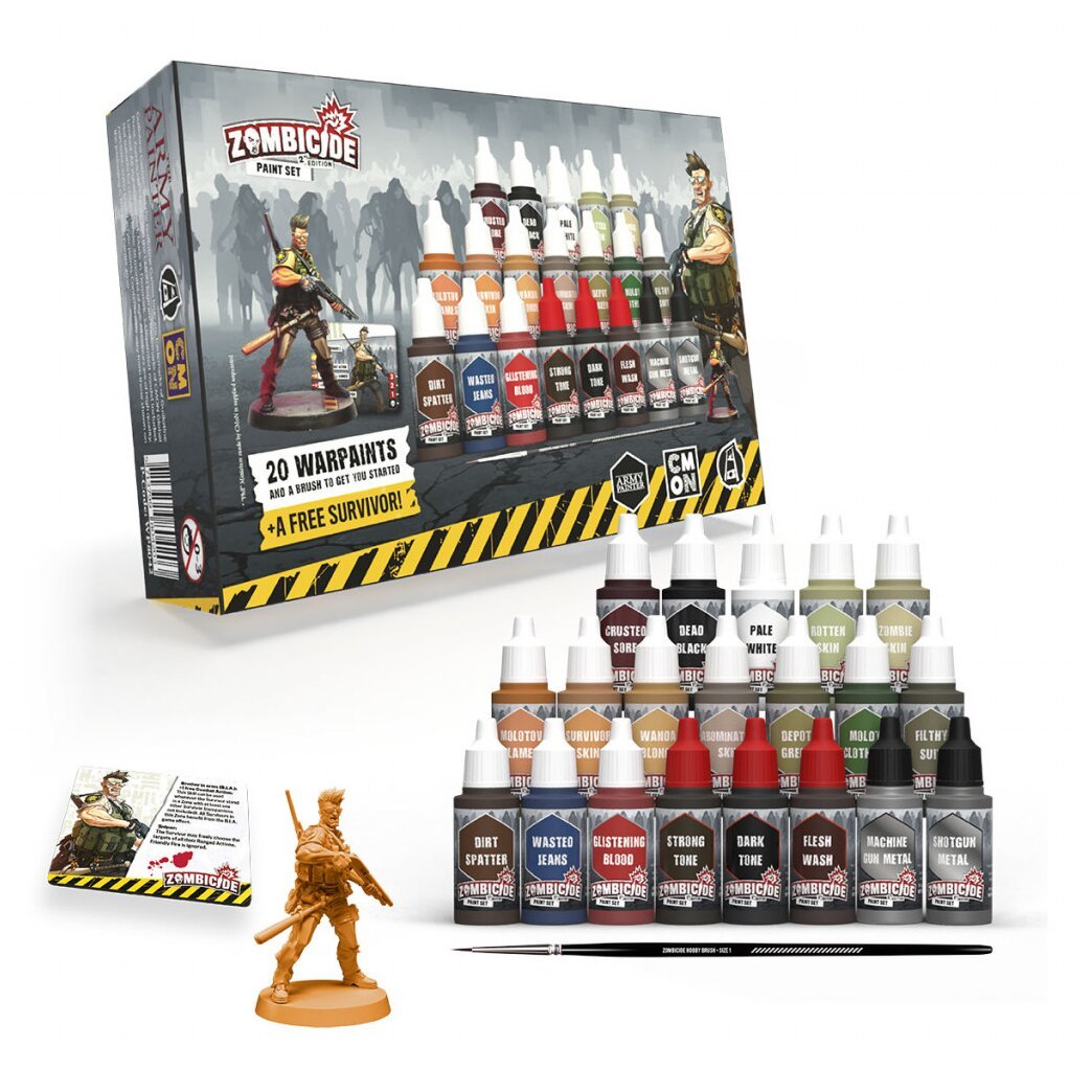 Zombicide 2nd Edition  - Army Painter Set