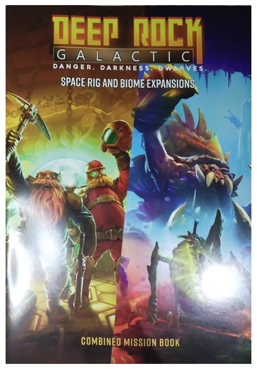 Deep Rock Galactic - Space Rig And Biome Combined Mission Book