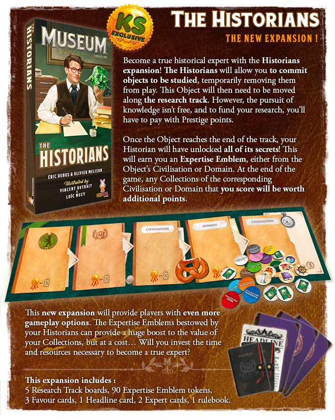 Museum - Extension "Les Historiens / The Historians"