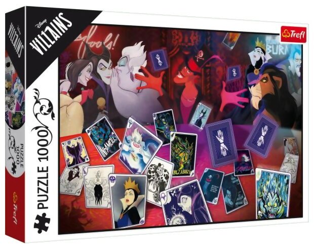 Puzzle - Disney Vilains - 1000 Pièces