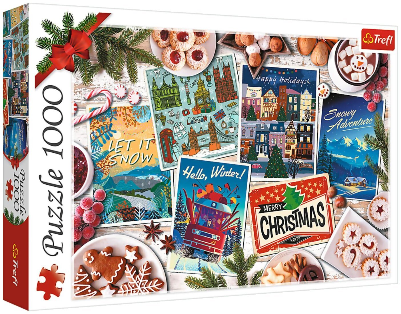 Puzzle - Souvenirs d'hiver - 1000 Pièces