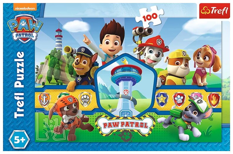 Puzzle - Paw Patrol - 100 pièces