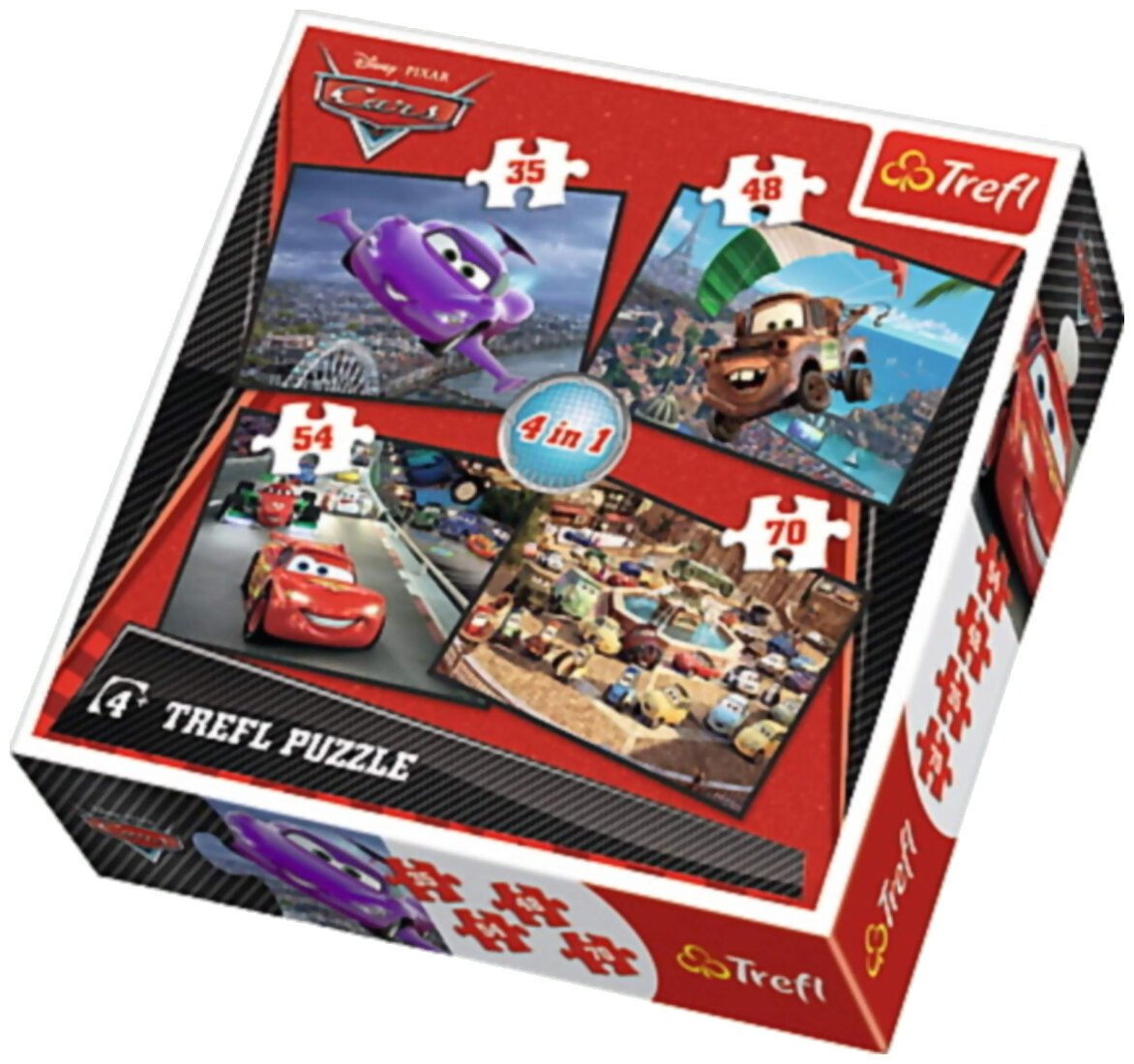 Puzzle - Disney Pixar Cars - 35, 48 154 et 70 Pièces