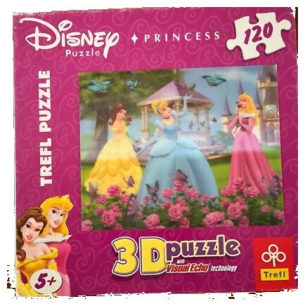 Puzzle 3D - Princess - 120 Pièces