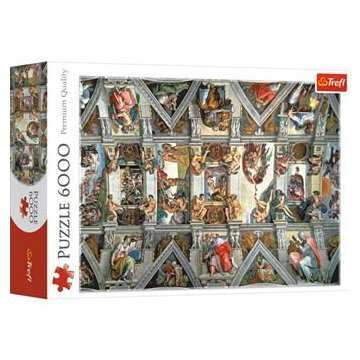 Puzzle - Plafond De La Chapelle Sixtine - 6000 pièces