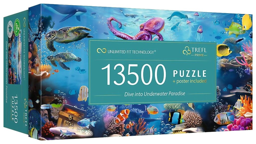 Puzzle - Dive Into Underwater Paradise - 13 500 Pièces