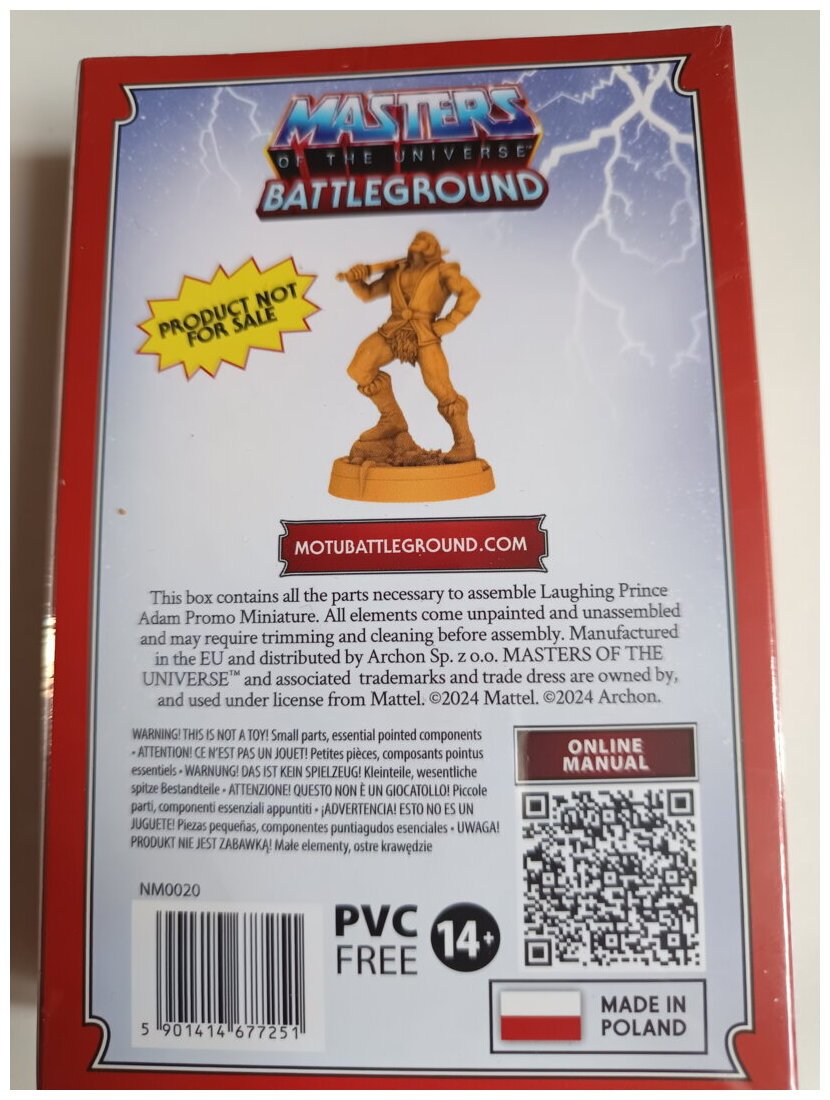 Masters Of The Universe Battleground - Laughing Prince Adam