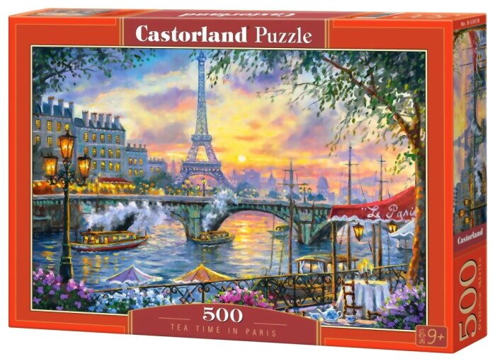 Puzzle - Tea Time In Paris - 500 Pièces