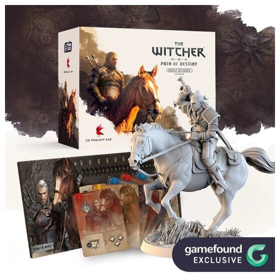 The Witcher - Path Of Destiny - Geralt On Ablette