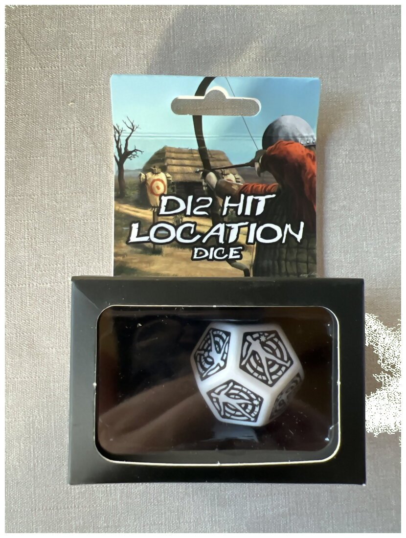S12 Hit Location Dice
