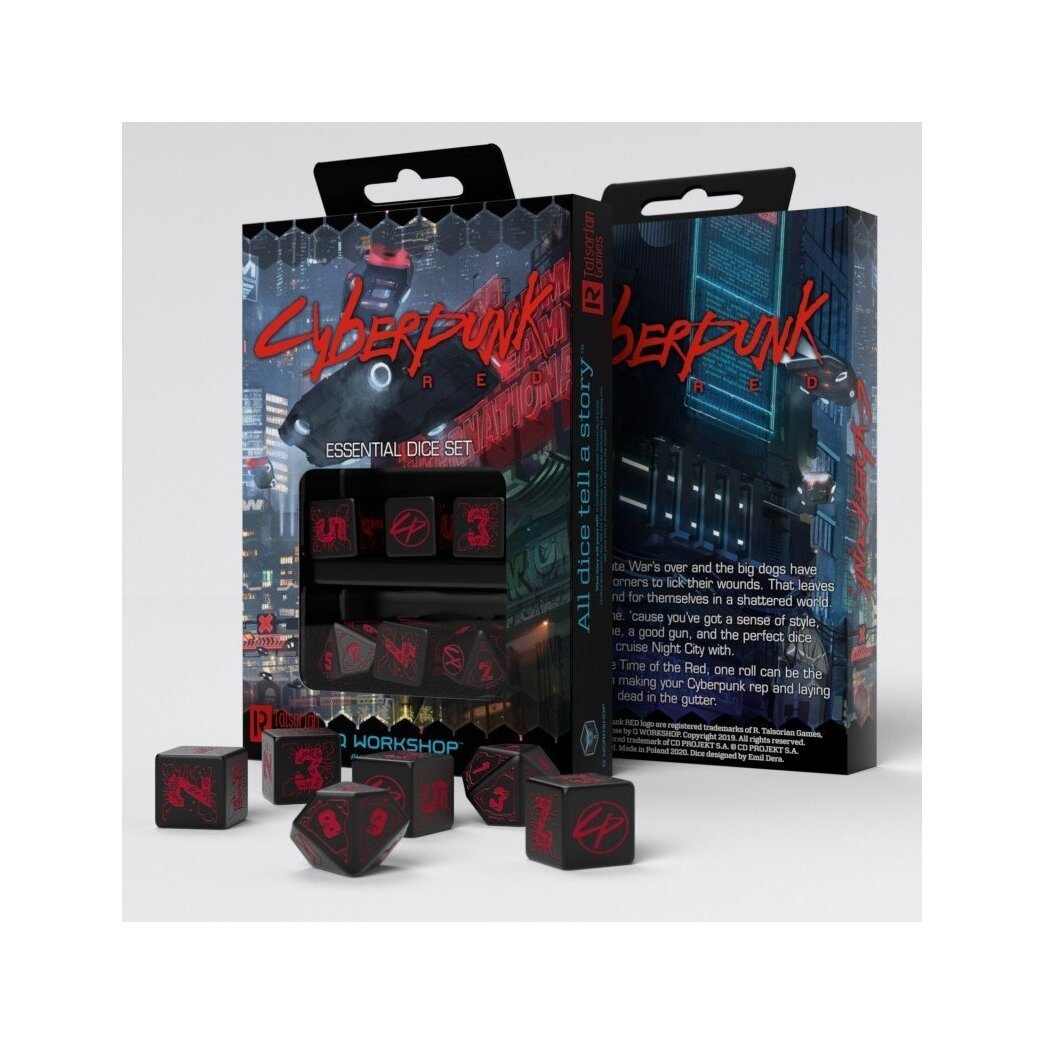 Cyberpunk RED - Essential Dice Set