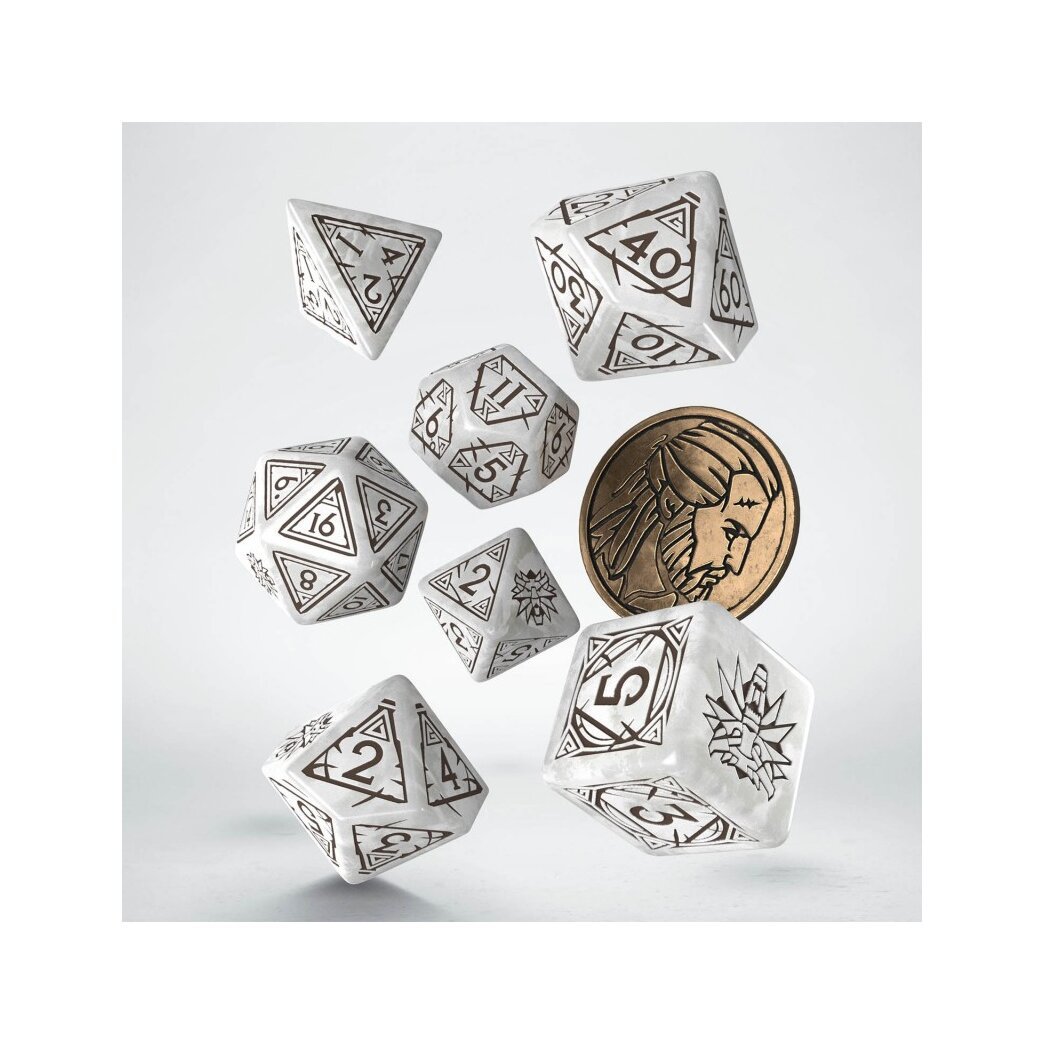 The Witcher Dice Set - Geralt - The White Wolf
