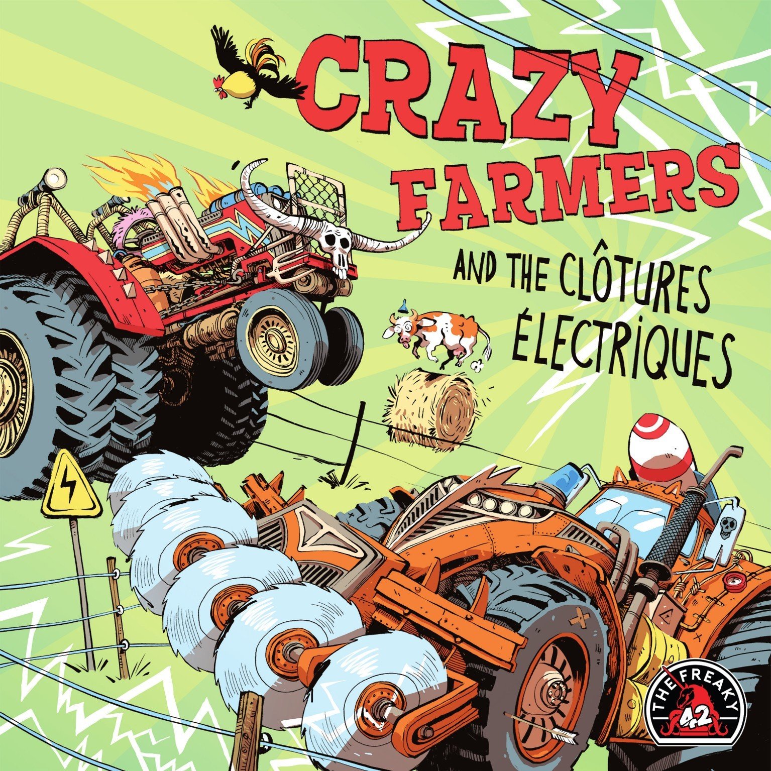 Photo: Crazy Farmers And The Clôtures Électriques