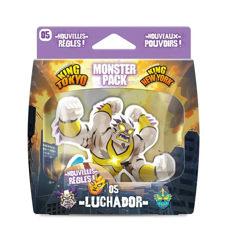 King of Tokyo : Luchador Monster Pack