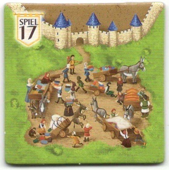 Carcassonne - Tuile bonus Spiel 2017