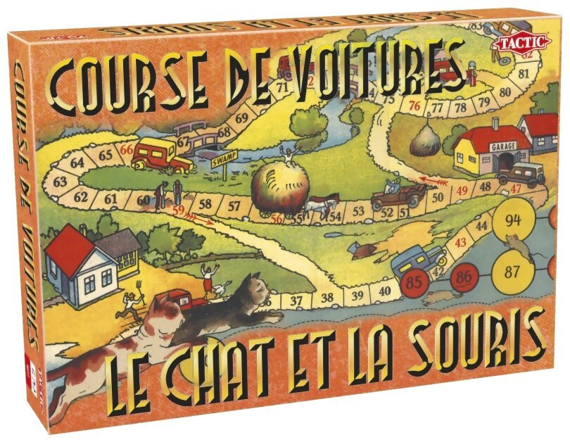 course de voiture / le chat et la souris