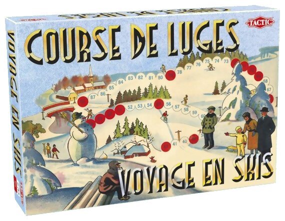 Course de luges / Voyage en skis