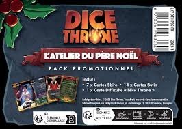 Dice Throne S2 : Père Noël vs Krampus - L'Atelier du Père Noël PromonPack