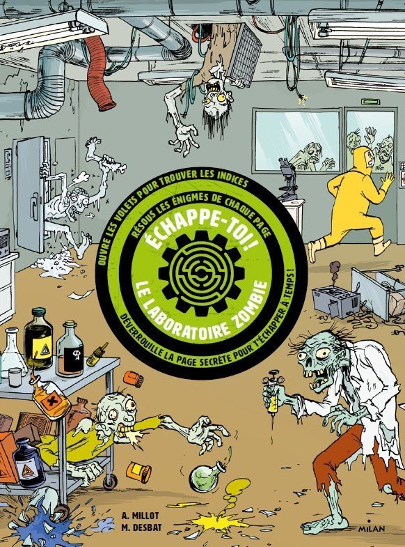 Échappe-toi du laboratoire zombie
