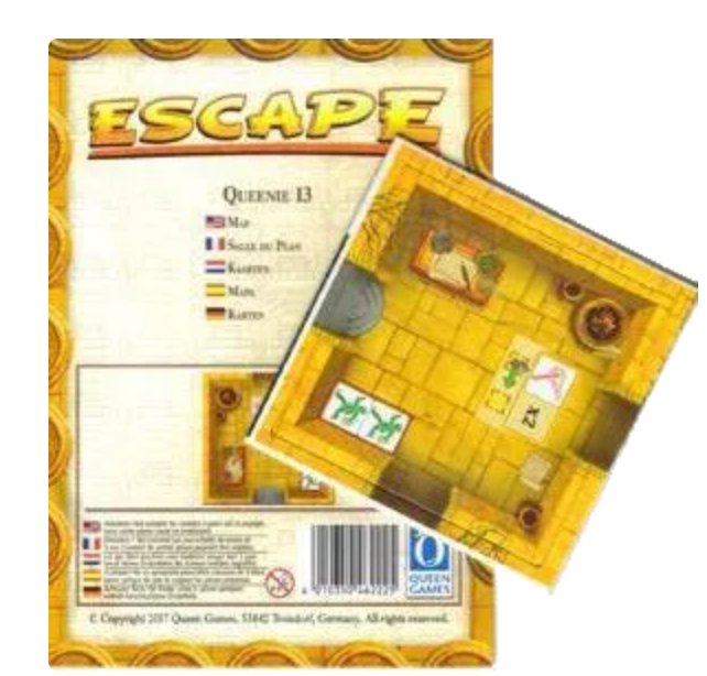 Escape : The Curse of the Temple - Queenie 13 : Map