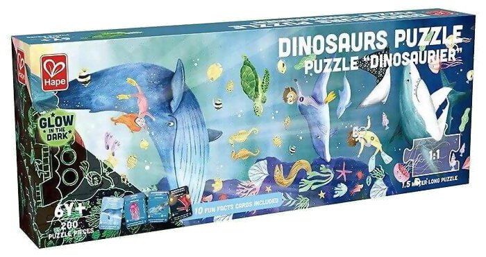 Puzzle "Dinosaurier" - 200 Pièces