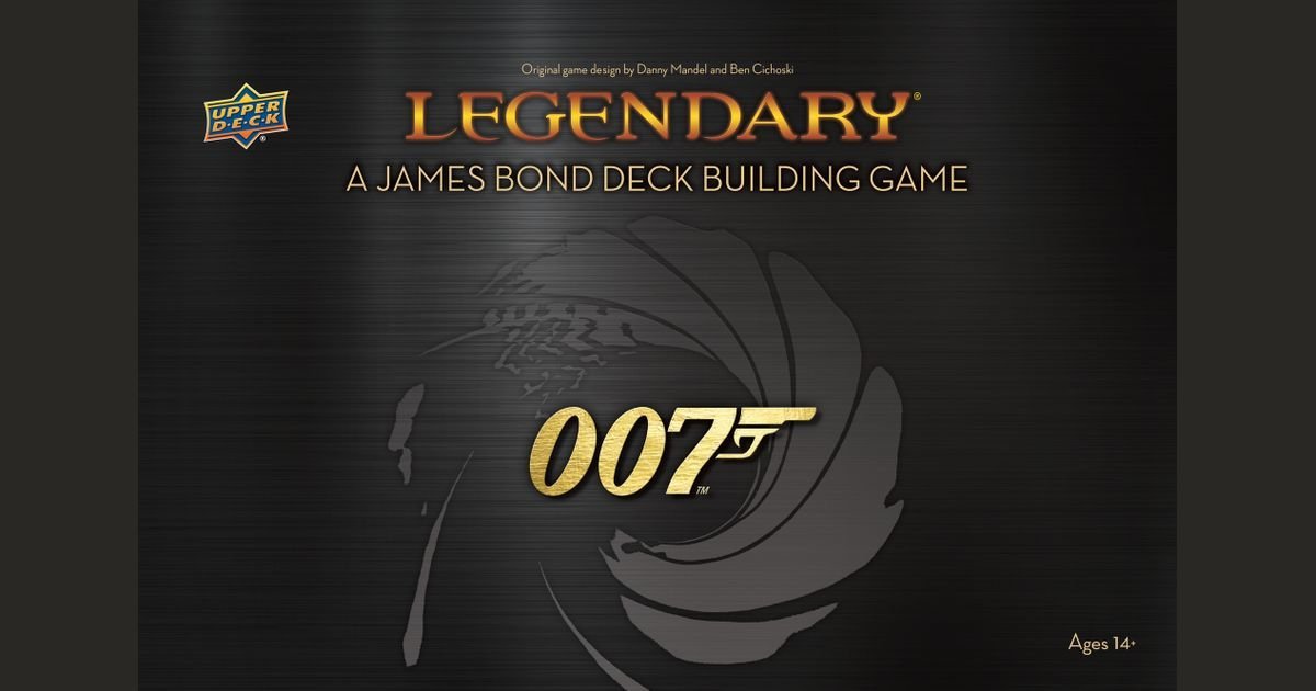 Legendary 007 A James Bond deck building game