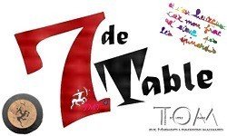 7 de table