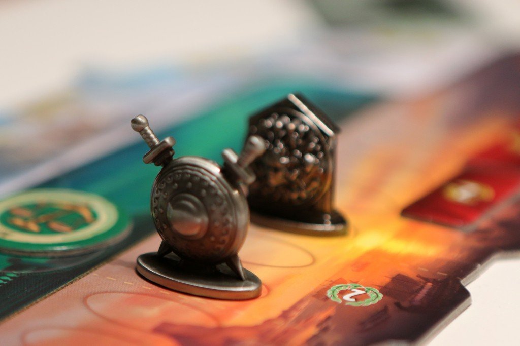 7 Wonders Duel - Extension "Pantheon" – Jeton Minerva Metal
