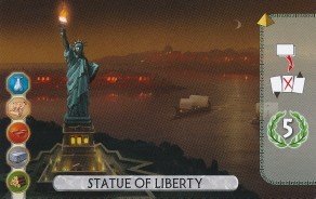 7 Wonders - Duel - Extension "Statue de la Liberté"