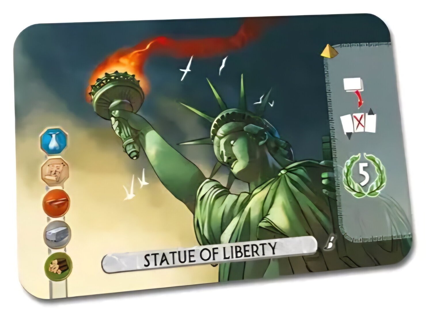 7 Wonders Duel - Statue of Liberty