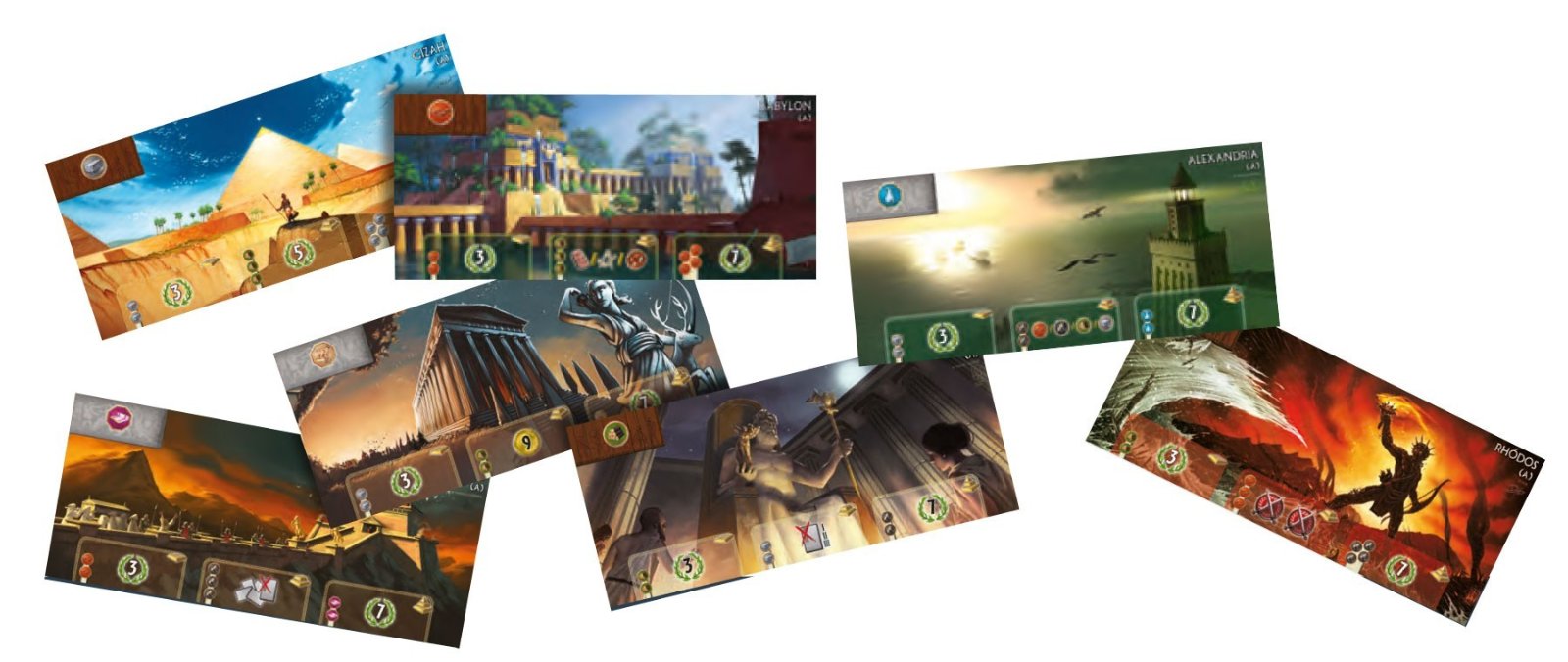 7 Wonders - Extension "Art Pack"
