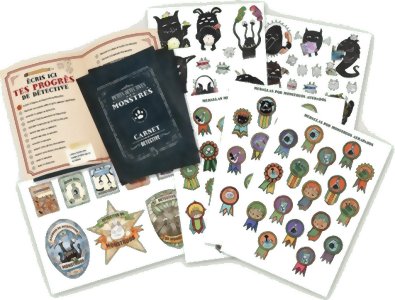 Petits Détectives de Monstres - Carnets et Stickers