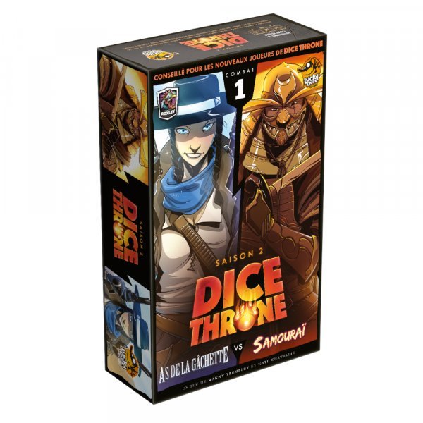 Dice Throne: S2 – As de la Gachette vs Samouraï