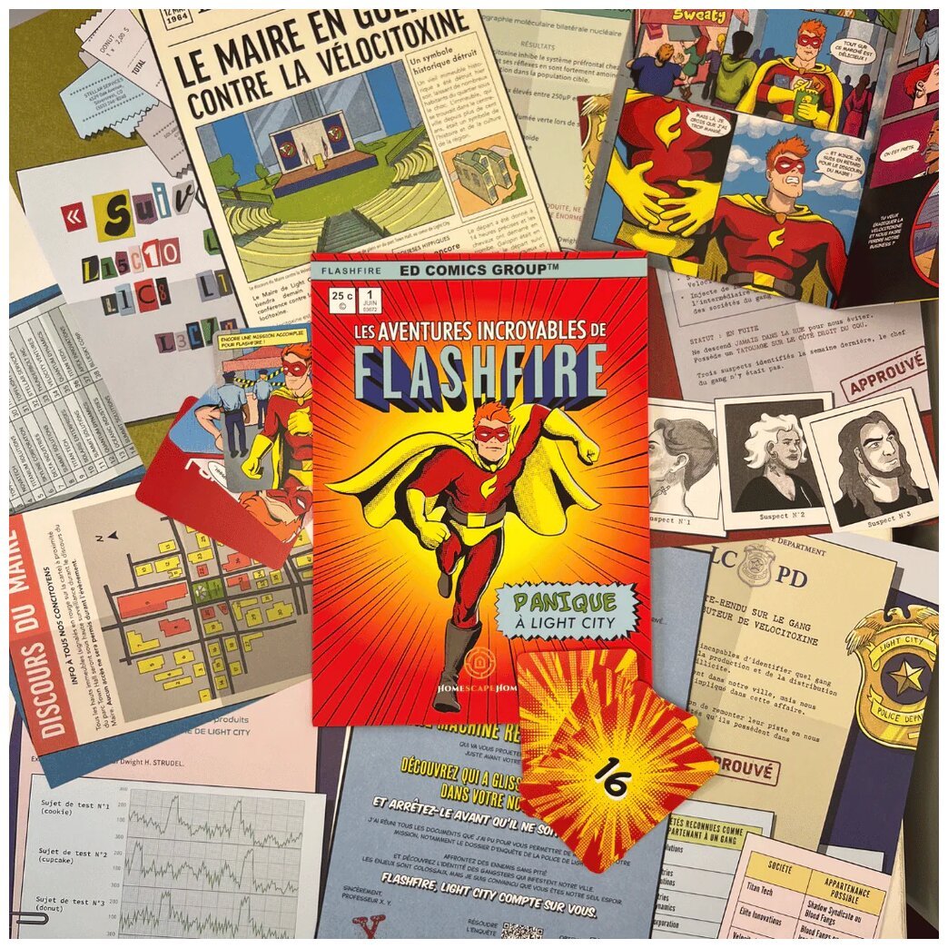Les aventures incroyables de Flashfire - Panic à Light City