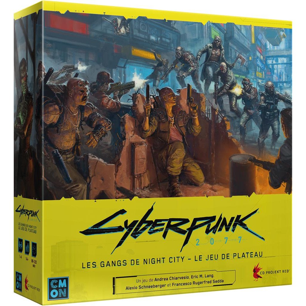 Cyberpunk 2077 - Les Gangs de Night City - Le jeu de plateau