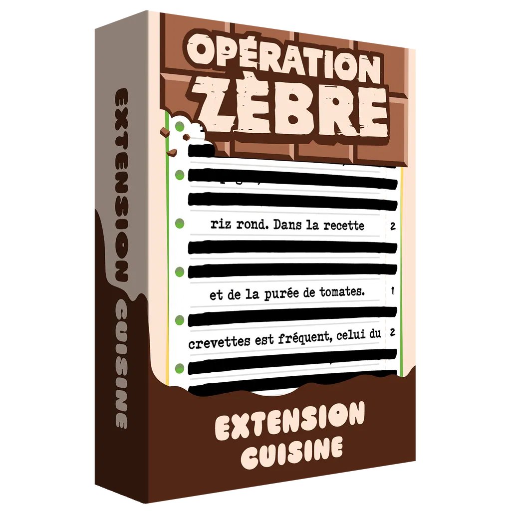 Opération Zèbre : Cuisine