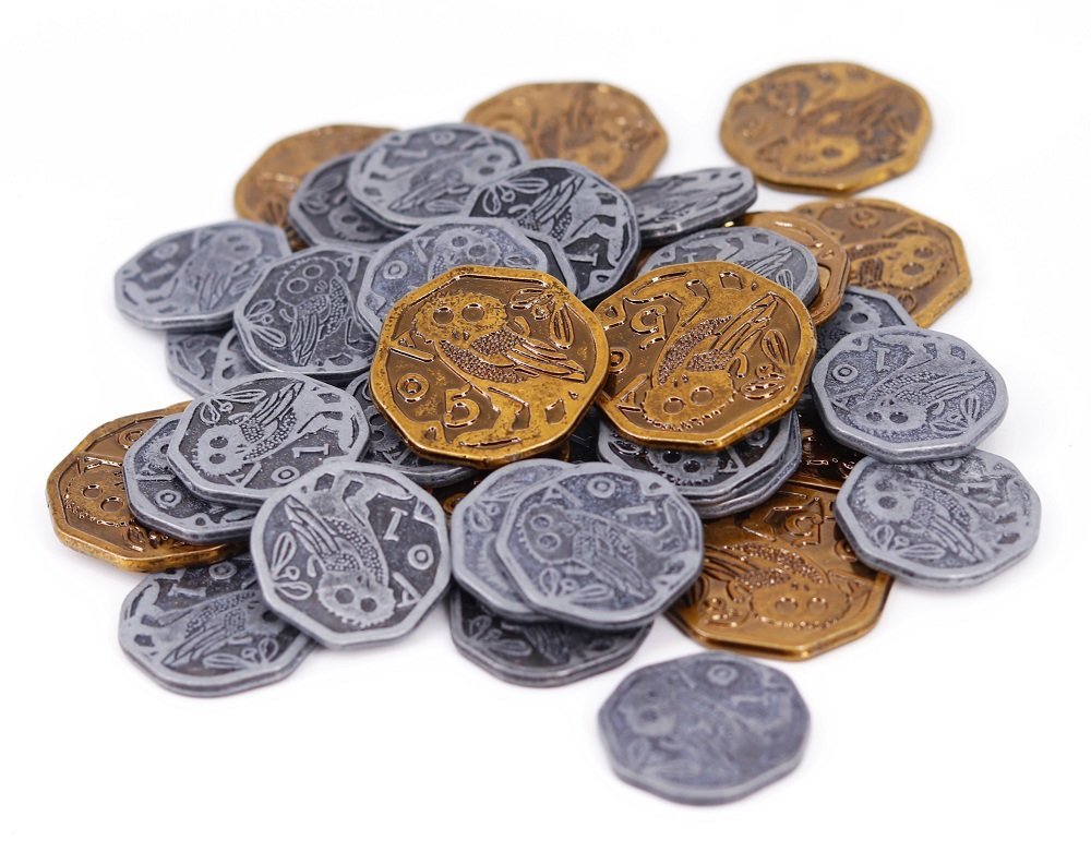 Khôra - L'Apogée d'un Empire - Extension "Pièces de Monnaie en Métal"