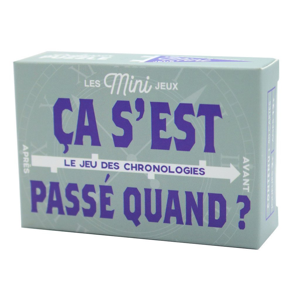 Mini Jeux - Ça S'est Passé Quand ?