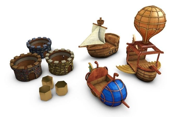 Feudum - Extension "Rudders & Ramparts"